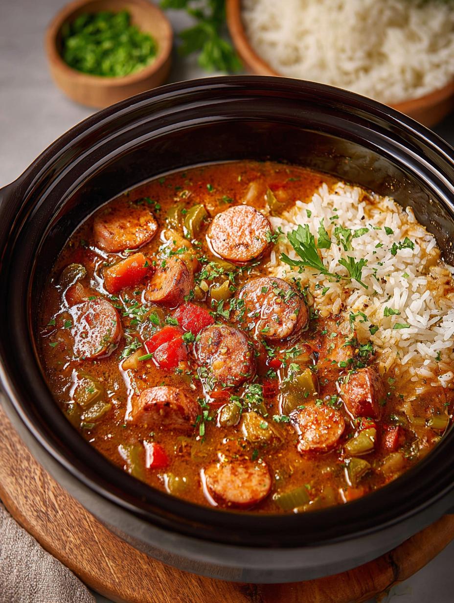 Crockpot Chicken Sausage Gumbo: 6 Hearty Steps to Comfort - Crockpot Chicken Sausage Gumbo - additional detail