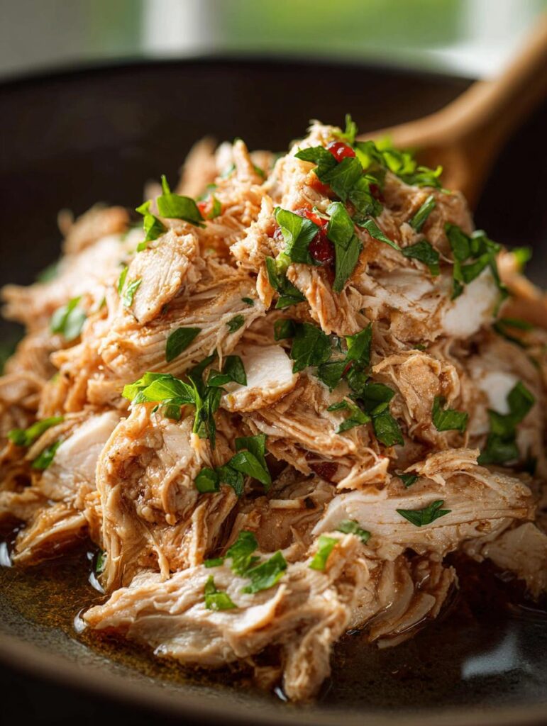 Crockpot Shredded Chicken