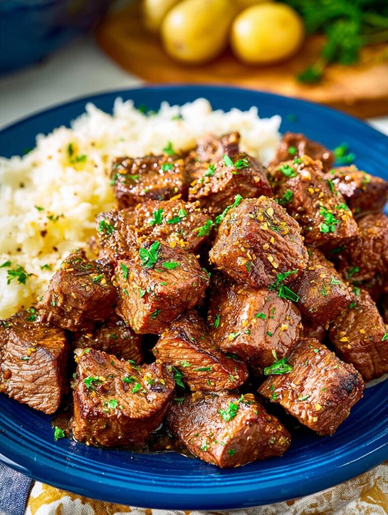 Crockpot Steak Bites