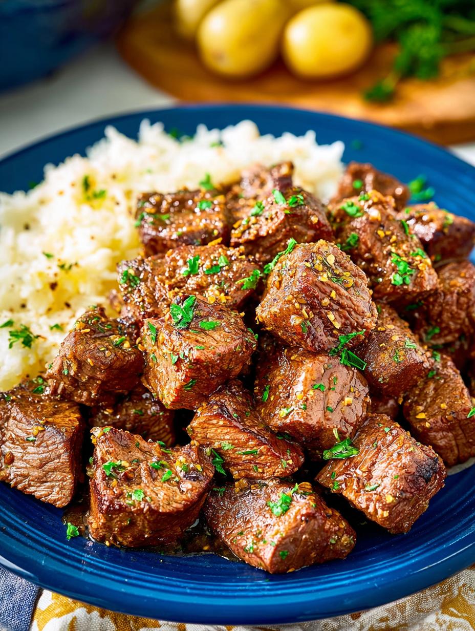 Crockpot Steak Bites