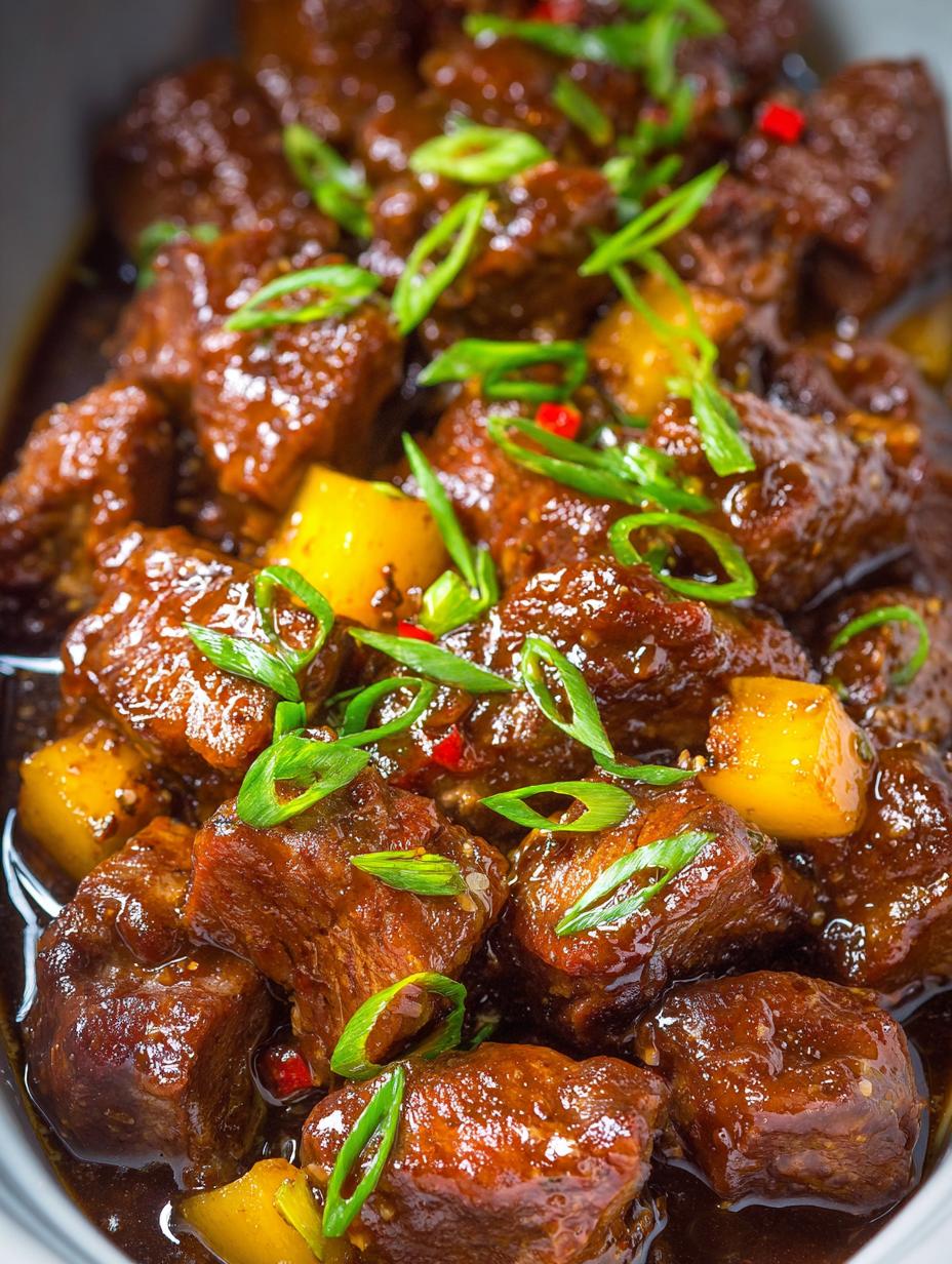 Delicious Crockpot Teriyaki Steak Bites for Dinner 6 Delicious Crockpot Teriyaki Steak Bites for Dinner - Crockpot Teriyaki Steak Bites - additional detail