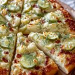 Dill Pickle White Pizza