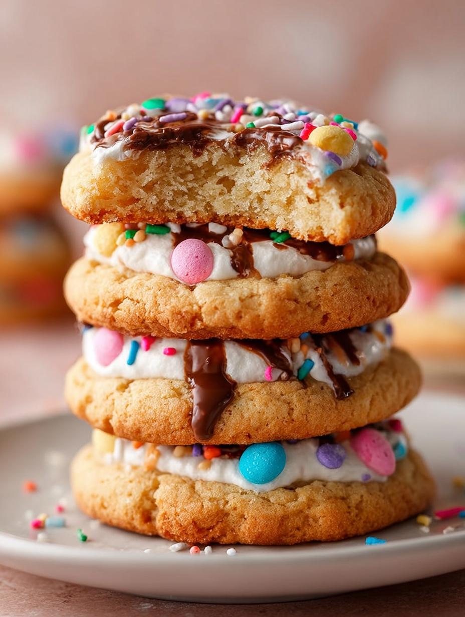 Easter Cake Mix Cookies