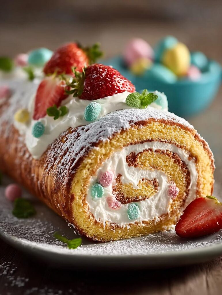 Easter Swiss Roll