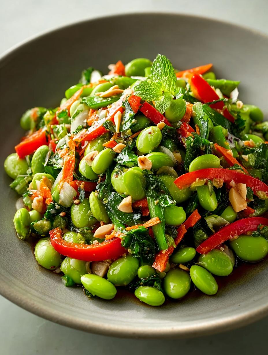 Edamame Salad with Peanut: 5 Tasty Ways to Enjoy It - Edamame Salad with Peanut - additional detail