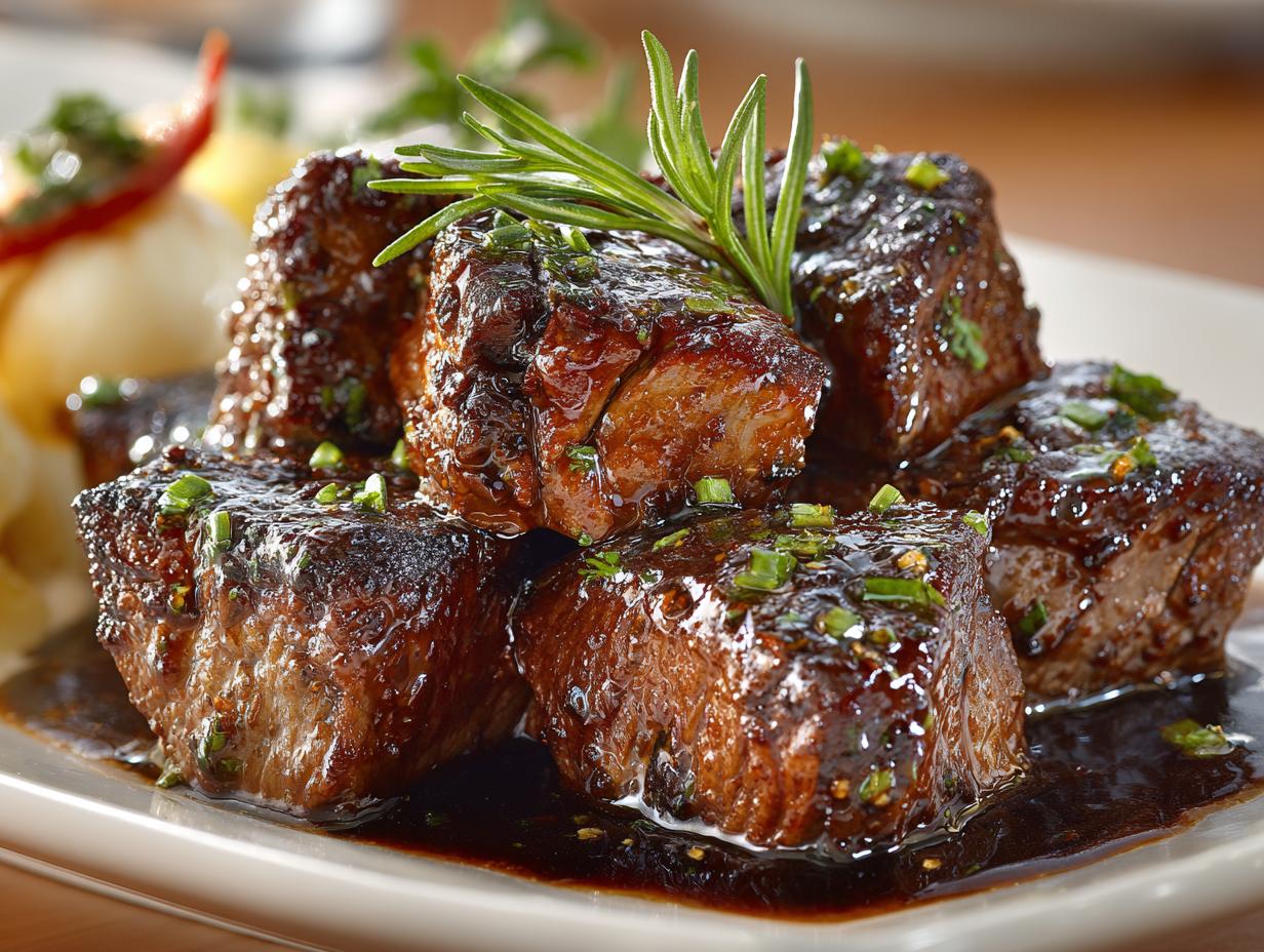 Garlic Balsamic Steak Bites: 5 Savory Reasons to Indulge - Garlic Balsamic Steak Bites - additional detail