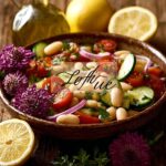 Greek Bean Salad with