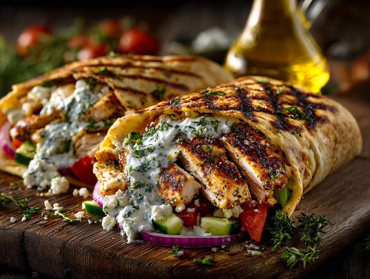 Delicious Greek Chicken Flatbreads for Easy Dinner 5 Delicious Greek Chicken Flatbreads for Easy Dinner - Greek Chicken Flatbreads - main visual representation