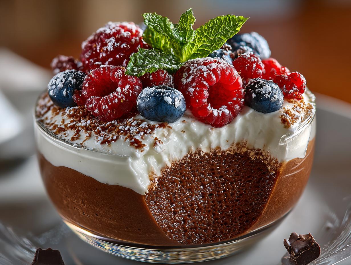 Indulge in 5-Star Greek Yogurt Chocolate Mousse - Greek Yogurt Chocolate Mousse - main visual representation