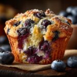 Hearty Blueberry Protein Muffins