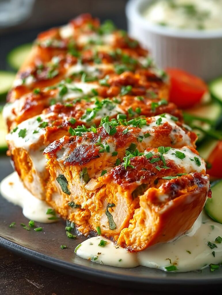High Protein Buffalo Chicken
