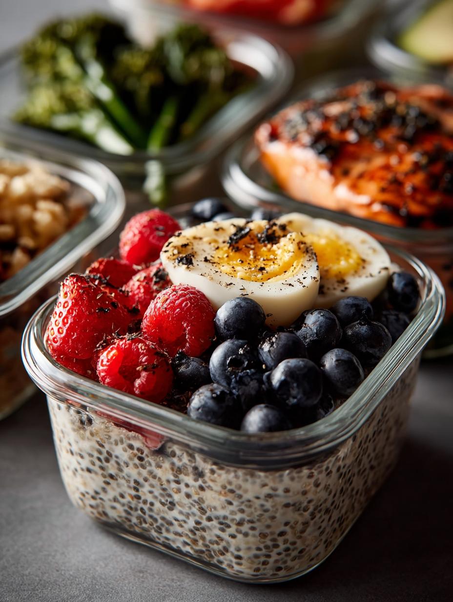 High Protein Meal Prep: 4 Reasons You'll Love Overnight Oats - High Protein Meal Prep - main visual representation
