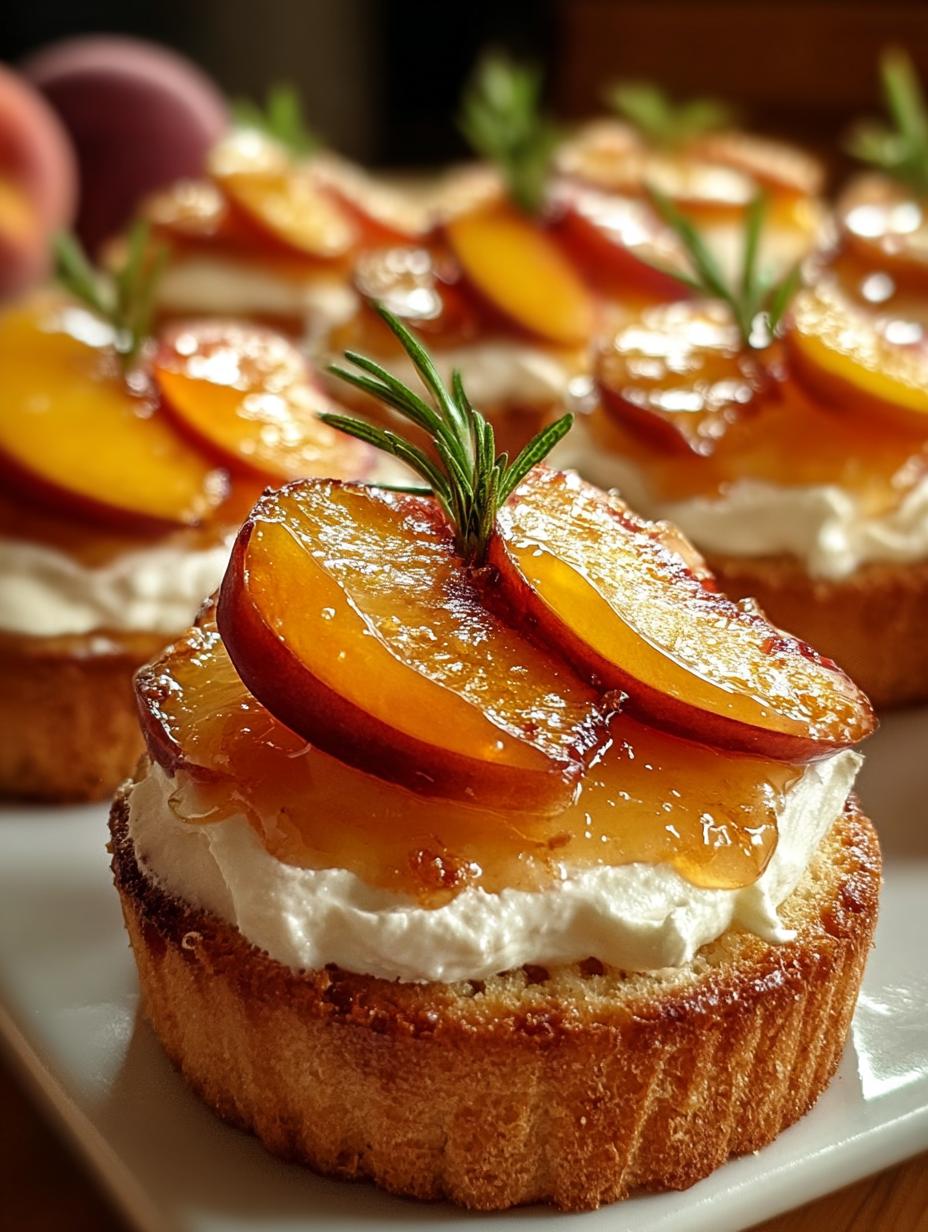 Irresistible Honey Peach Cream Cheese cupcakes fresh from the oven on a cooling rack