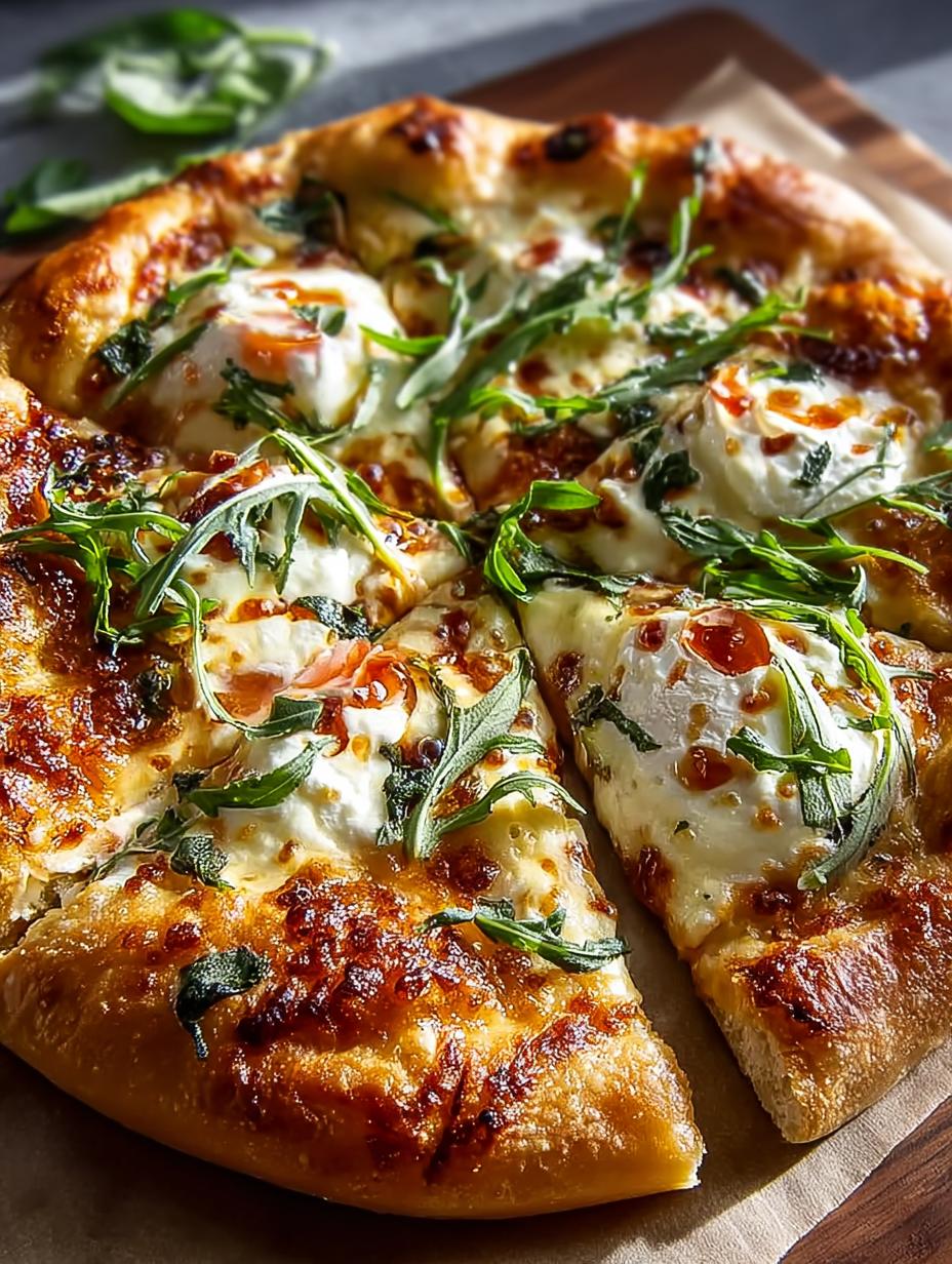 Hot Honey Ricotta Pizza