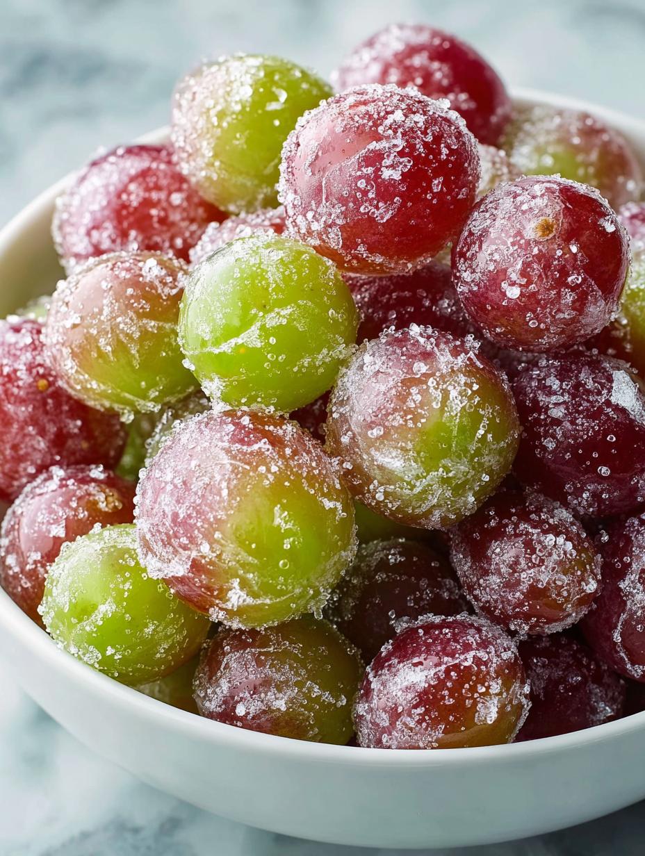 Ingredient Frozen Candied Grapes: 3 Simple Steps to Bliss 5 Ingredient Frozen Candied Grapes: 3 Simple Steps to Bliss - Ingredient Frozen Candied Grapes - main visual representation