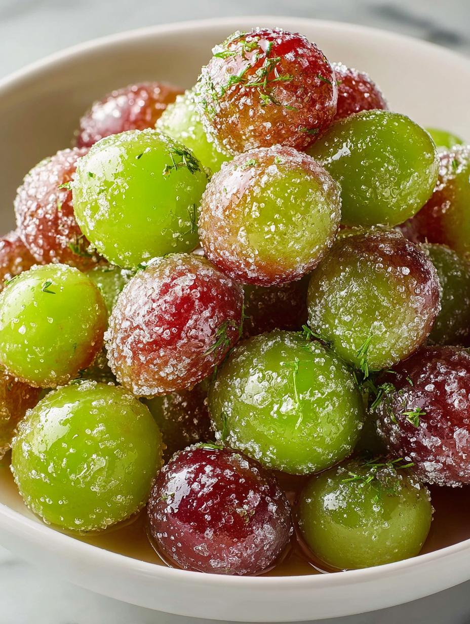 Ingredient Frozen Candied Grapes: 3 Simple Steps to Bliss - Ingredient Frozen Candied Grapes - additional detail