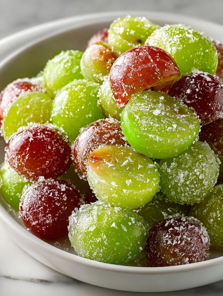 Ingredient Frozen Candied Grapes