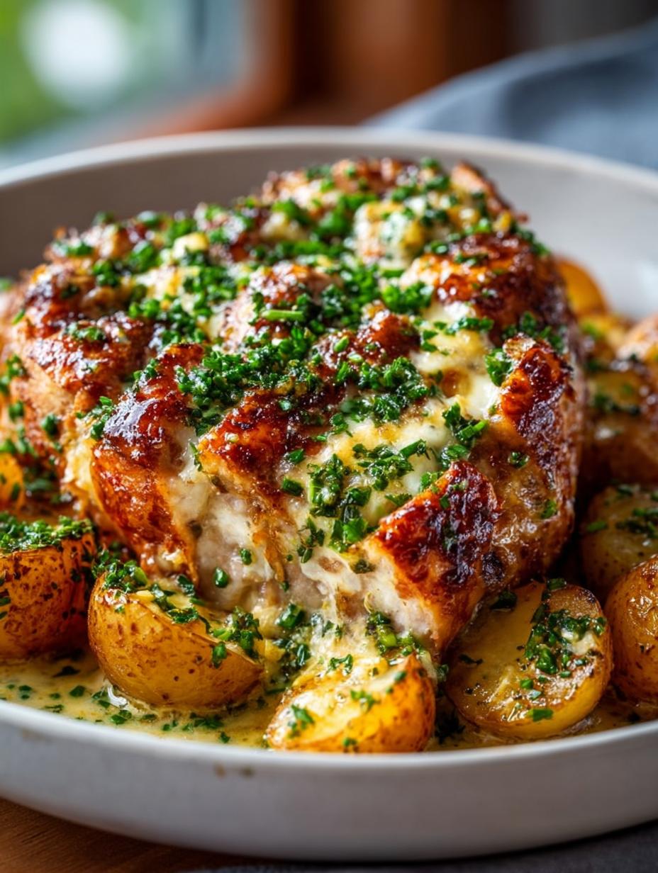 Irresistible Garlic Parmesan Crockpot Chicken Delight - Irresistible Garlic Parmesan Crockpot - main visual representation