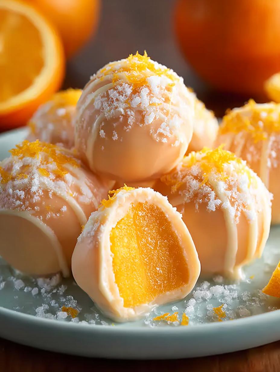 Irresistible Orange Creamsicle Truffles: 7 Steps to Bliss 5 Irresistible Orange Creamsicle Truffles: 7 Steps to Bliss - Irresistible Orange Creamsicle Truffles - main visual representation