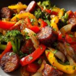 Kielbasa Veggie Skillet Dinner