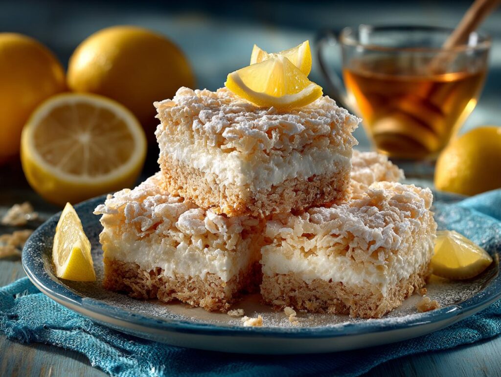 Lemon Rice Krispy Treats
