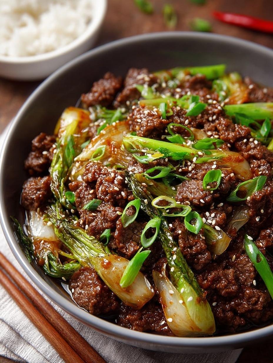 Low Carb Mongolian Ground Beef: 4 Savory Secrets 5 Low Carb Mongolian Ground Beef: 4 Savory Secrets - Low Carb Mongolian Ground - main visual representation