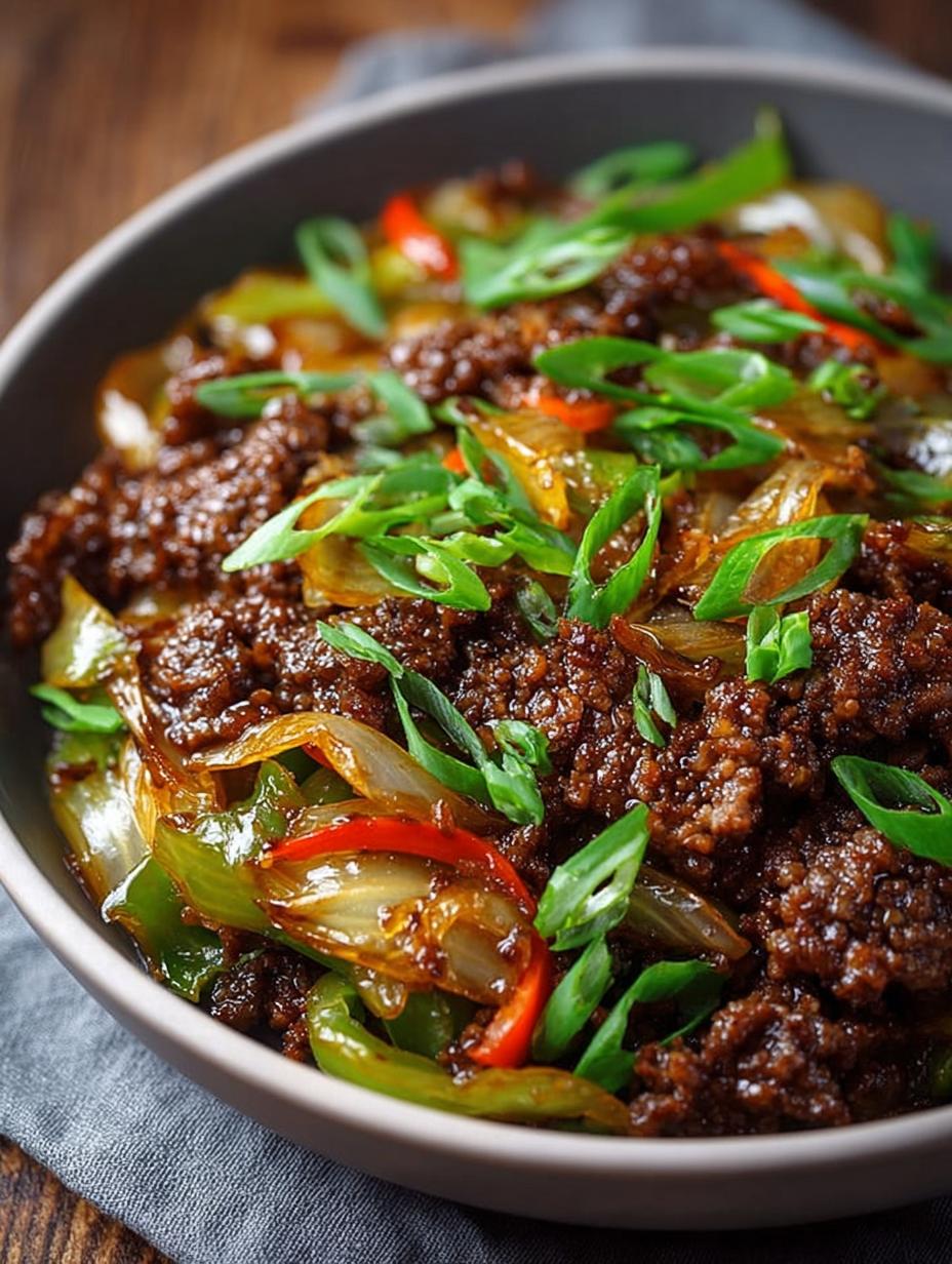 Low Carb Mongolian Ground