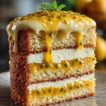 Luscious Passion Fruit Cake