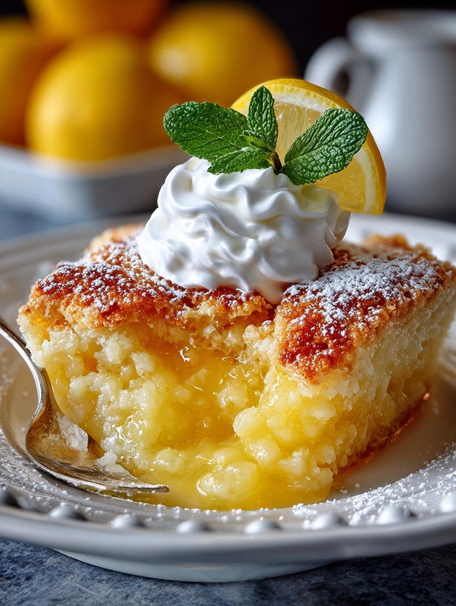 Indulge in the Best Magic Lemon Cobbler Recipe 5 Indulge in the Best Magic Lemon Cobbler Recipe - Magic Lemon Cobbler - main visual representation