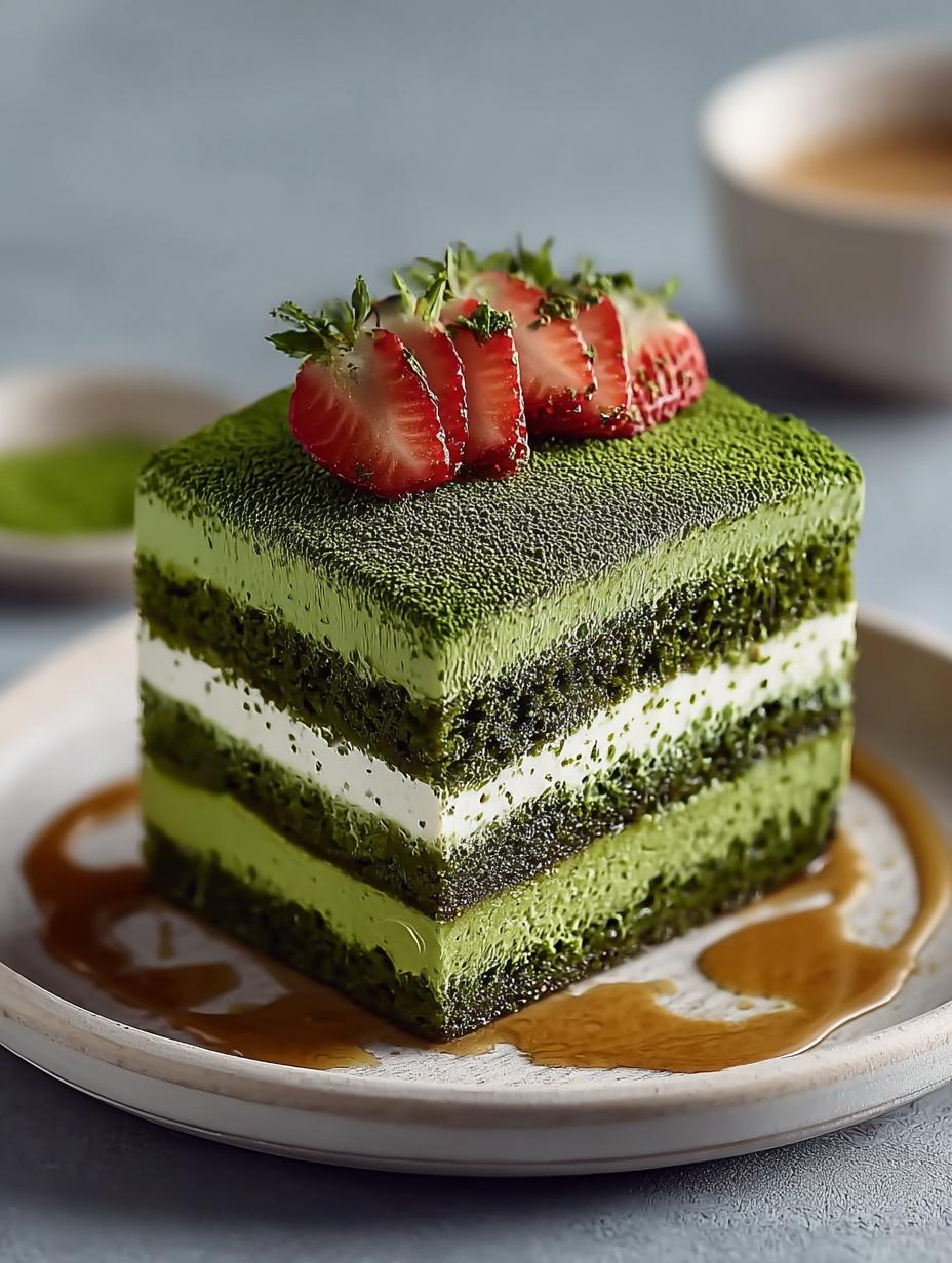 Delightful Matcha Cake: 10 Reasons to Indulge - Matcha Cake - additional detail