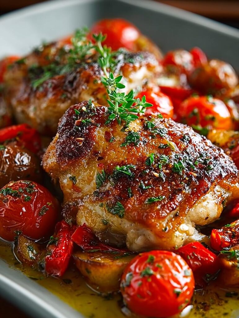 Mediterranean Chicken Thighs