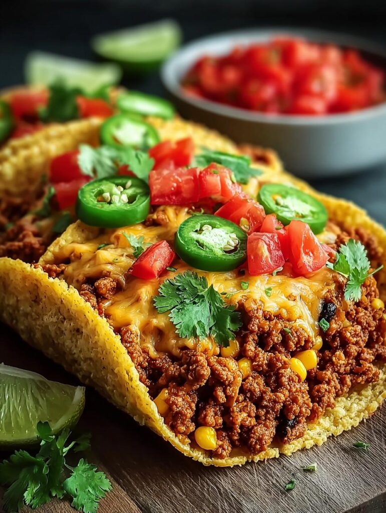 Mexican Ground Turkey Taco