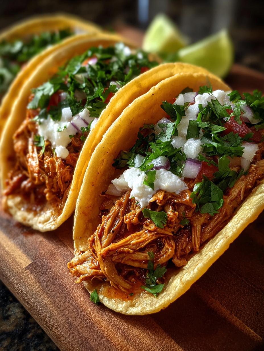 Mexican Shredded Chicken Tacos: 5 Quick Recipes to Love - Mexican Shredded Chicken Tacos - main visual representation