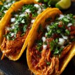 Mexican Shredded Chicken Tacos