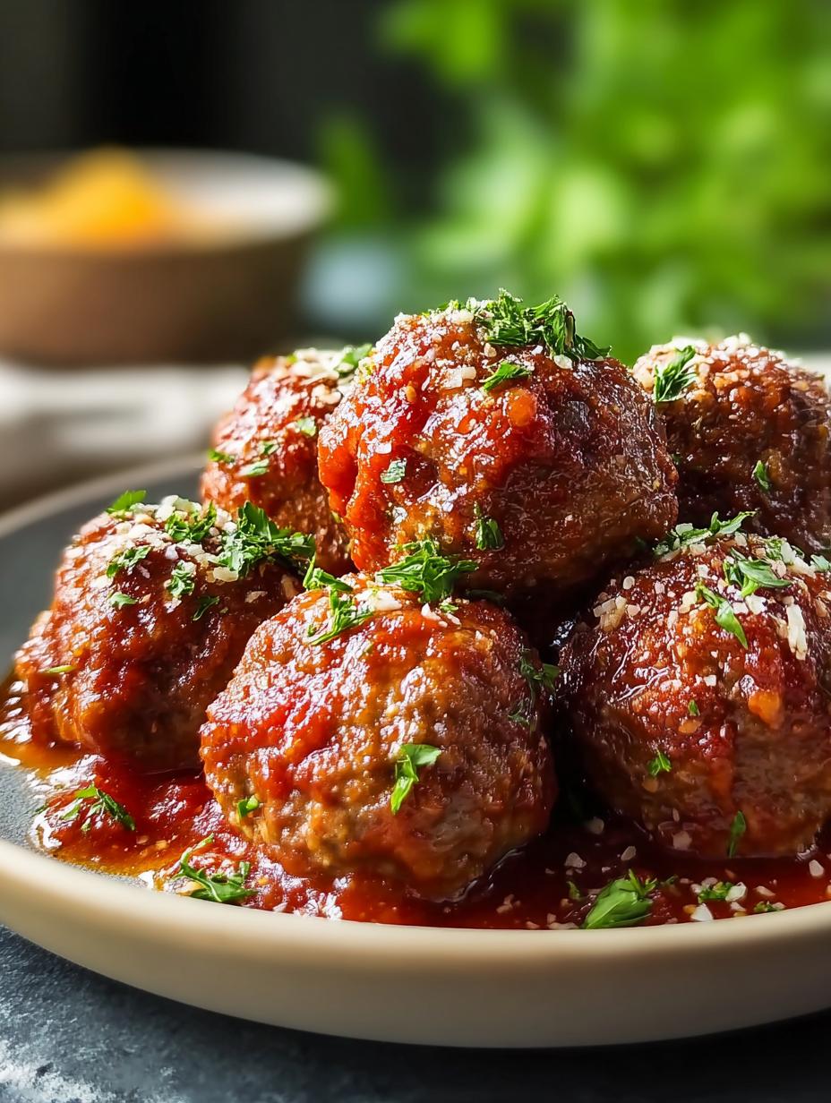 Mouthwatering Crockpot Italian Meatballs for Comfort - Mouthwatering Crockpot Italian Meatballs - main visual representation