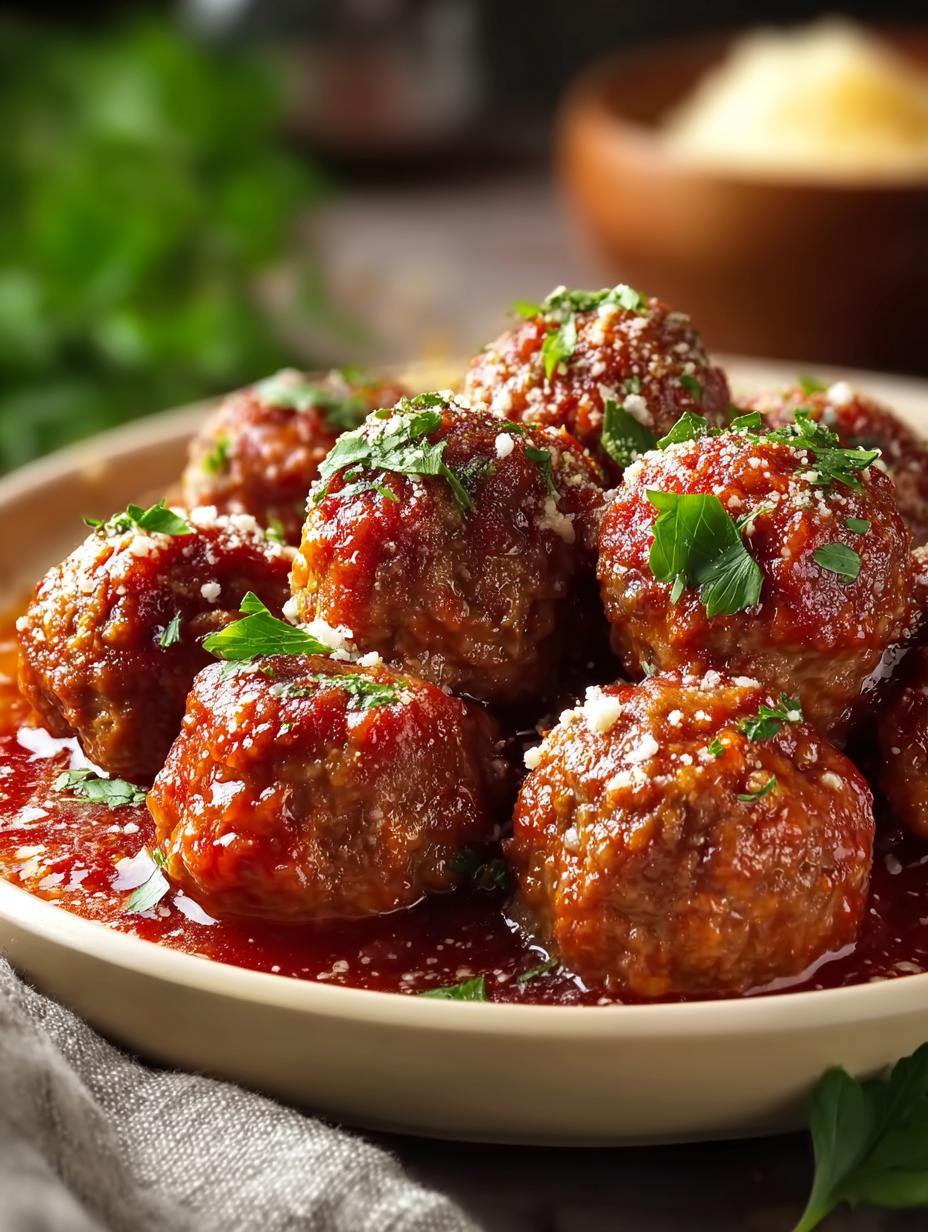Mouthwatering Crockpot Italian Meatballs for Comfort - Mouthwatering Crockpot Italian Meatballs - additional detail