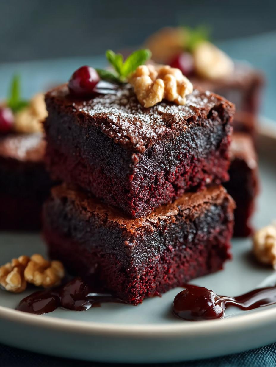 Oat Flour Beet Brownies: 7 Reasons to Indulge Today 5 Oat Flour Beet Brownies: 7 Reasons to Indulge Today - Oat Flour Beet Brownies - main visual representation