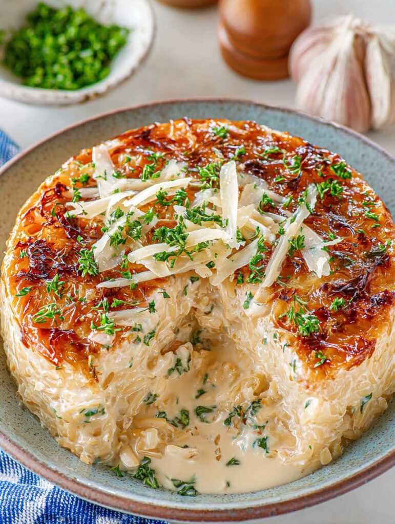 One Pot Creamy Garlic