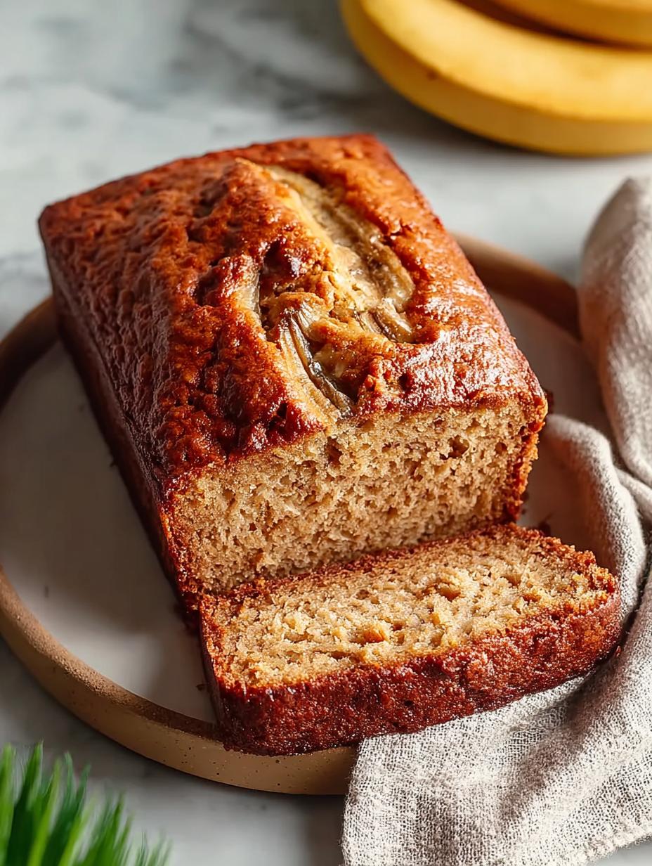 Irresistible Peanut Butter Banana Bread for Comfort - Peanut Butter Banana Bread - main visual representation