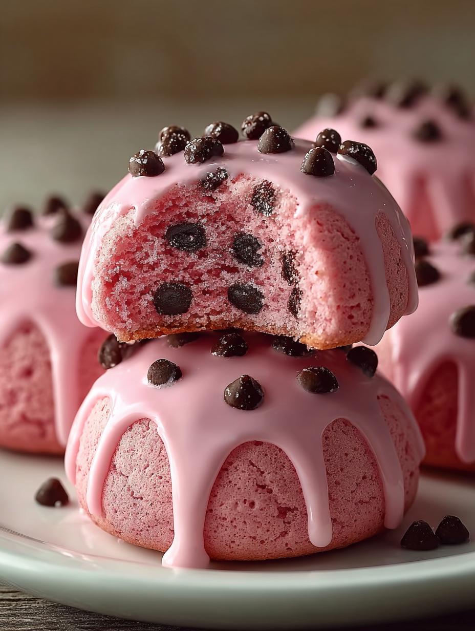Pink Cookie Dough Mini Cakes: 24 Delightful Treats - Pink Cookie Dough Mini - additional detail
