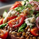 Protein Packed Mediterranean Lentil