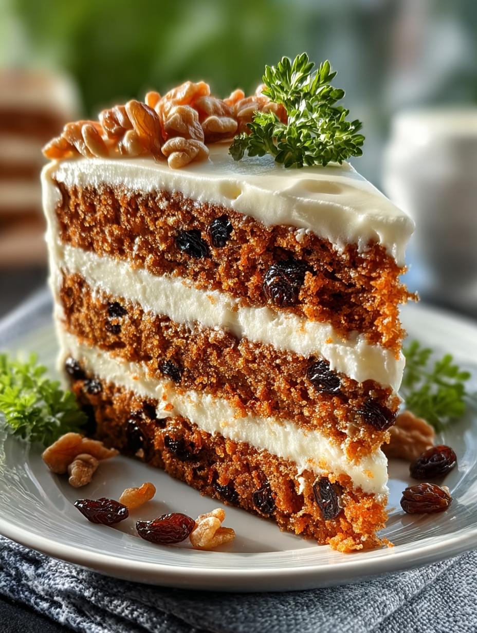 Raisin Carrot Cake: 7 Secrets for Irresistible Moistness - Raisin Carrot Cake - main visual representation