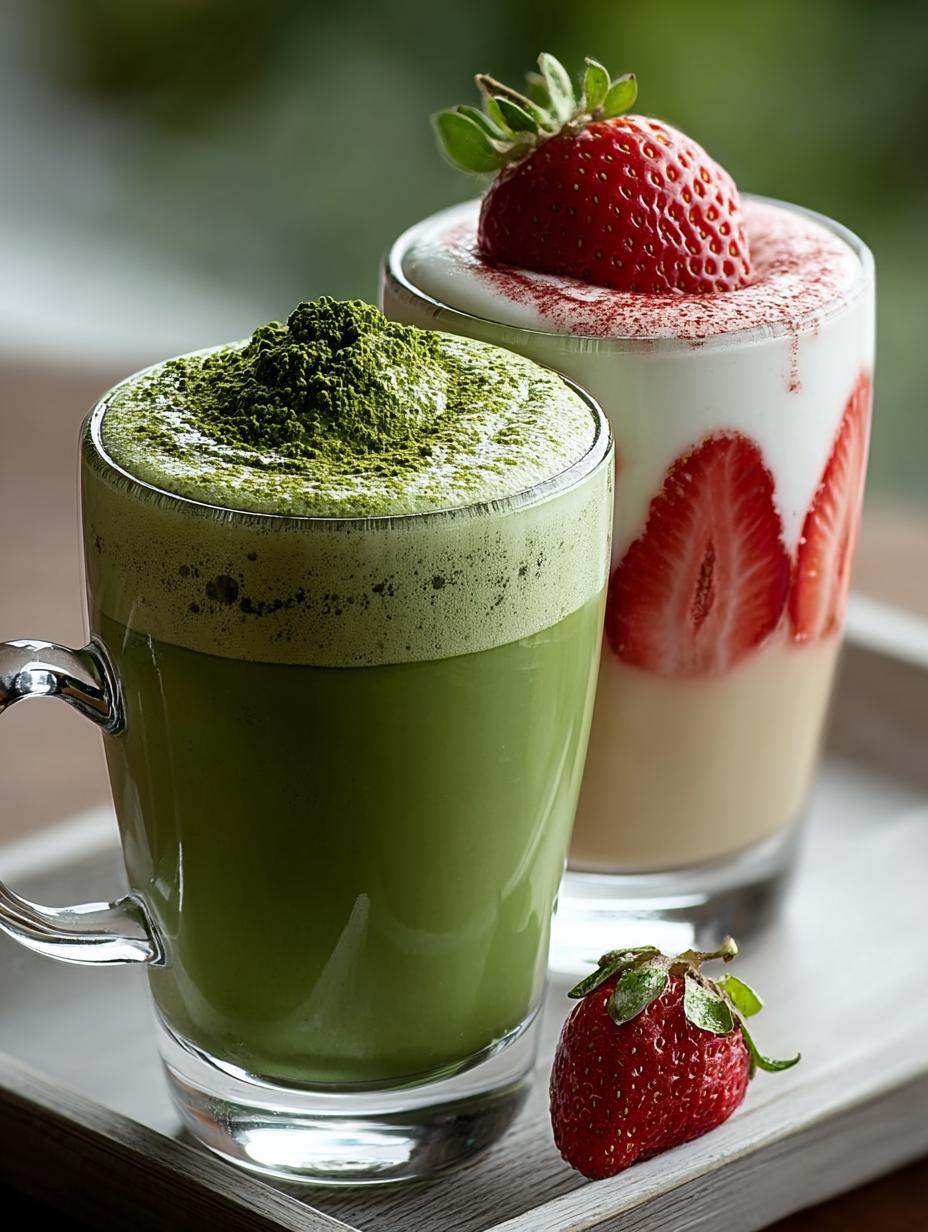 Refreshing Strawberry Matcha Latte: 5 Irresistible Tips - Refreshing Strawberry Matcha Latte - additional detail