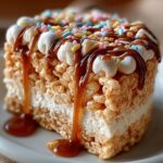Rice Krispie Treat Cheesecake