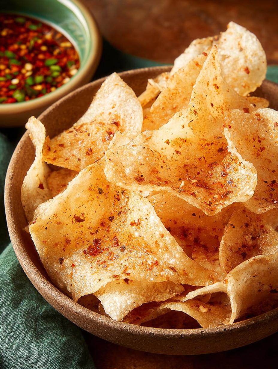Rice Paper Chips: 4 Crunchy Recipes for a Healthy Snack - Rice Paper Chips - main visual representation