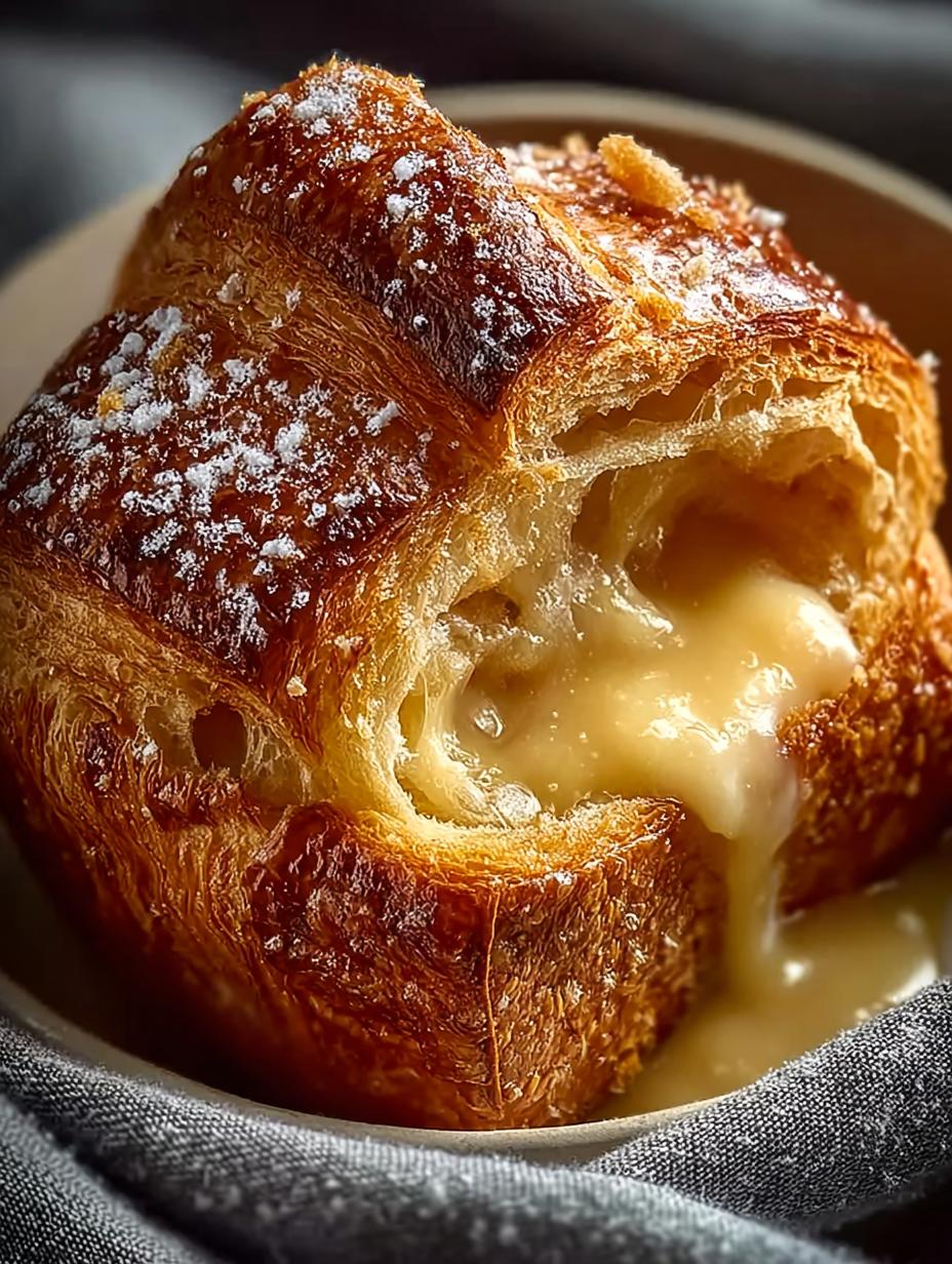 Rich Eggnog Croissant Bread: A Festive Delight - Rich Eggnog Croissant Bread - additional detail