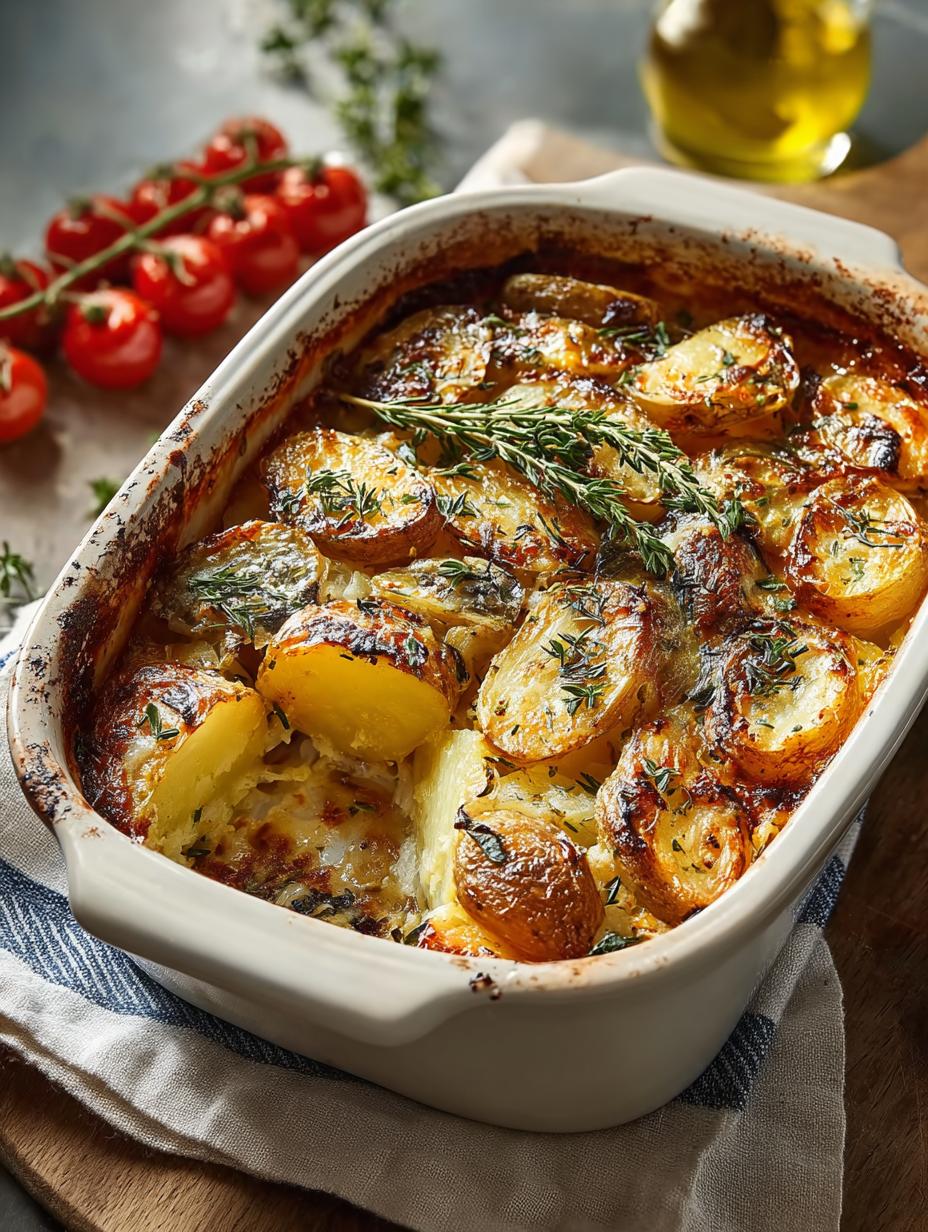Sardine Potato Bake with Herbs: A Comforting Delight - Sardine Potato Bake with - additional detail