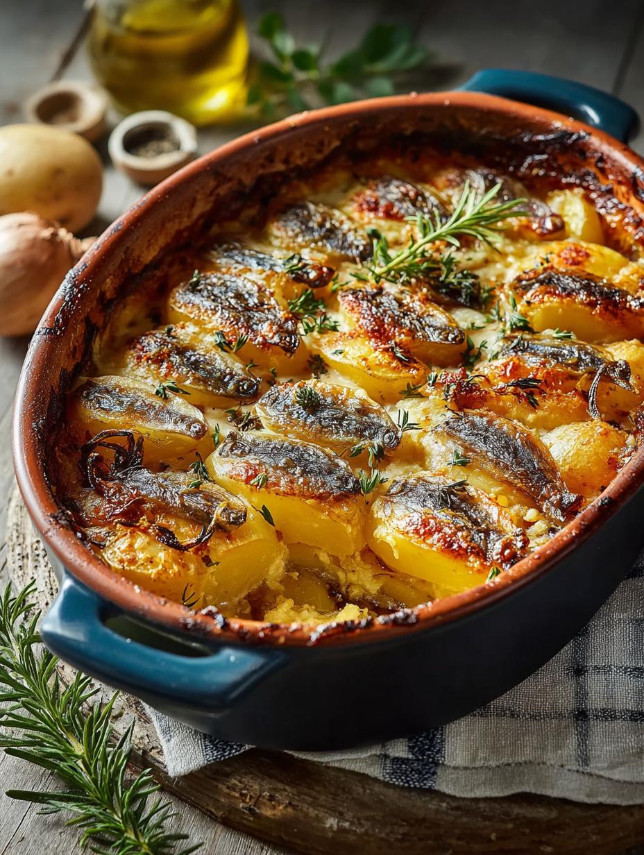 Sardine Potato Bake with