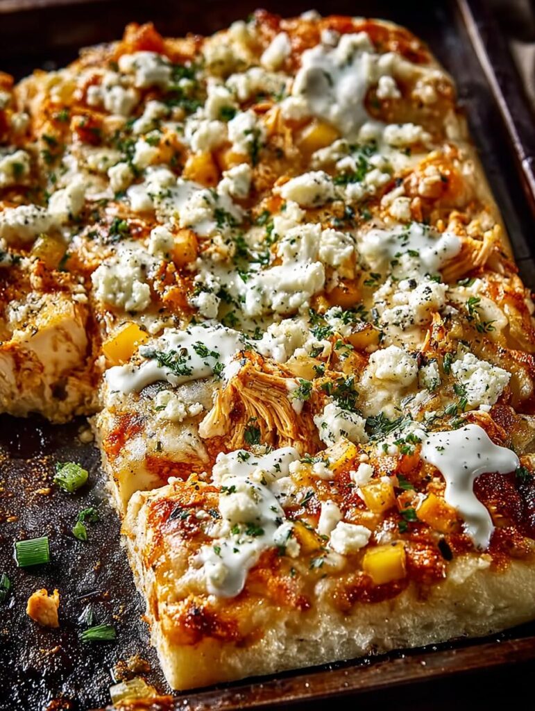 Sheet Pan Buffalo Chicken