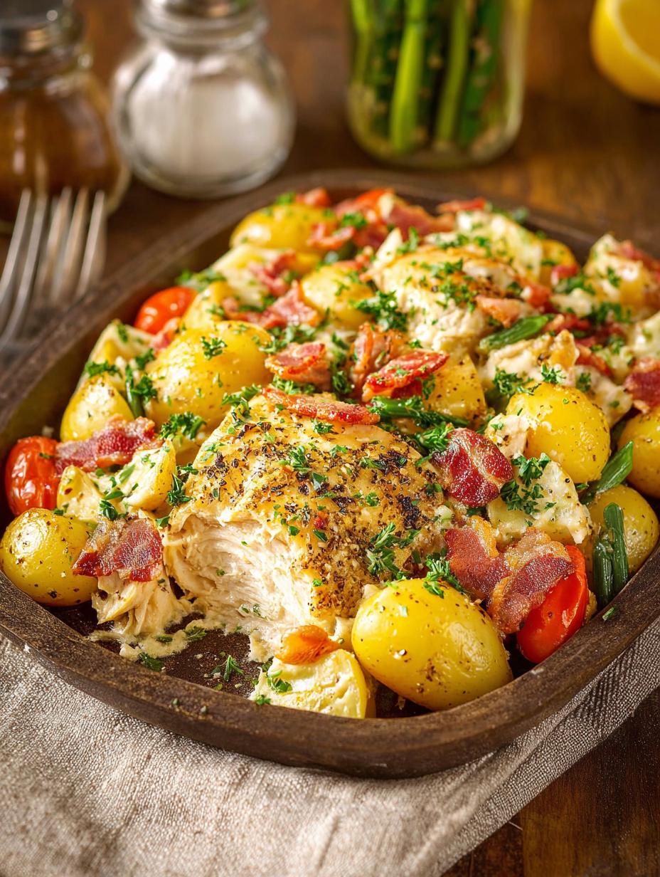 Sheet Pan Chicken Bacon: 7 Comforting Dinner Ideas - Sheet Pan Chicken Bacon - additional detail